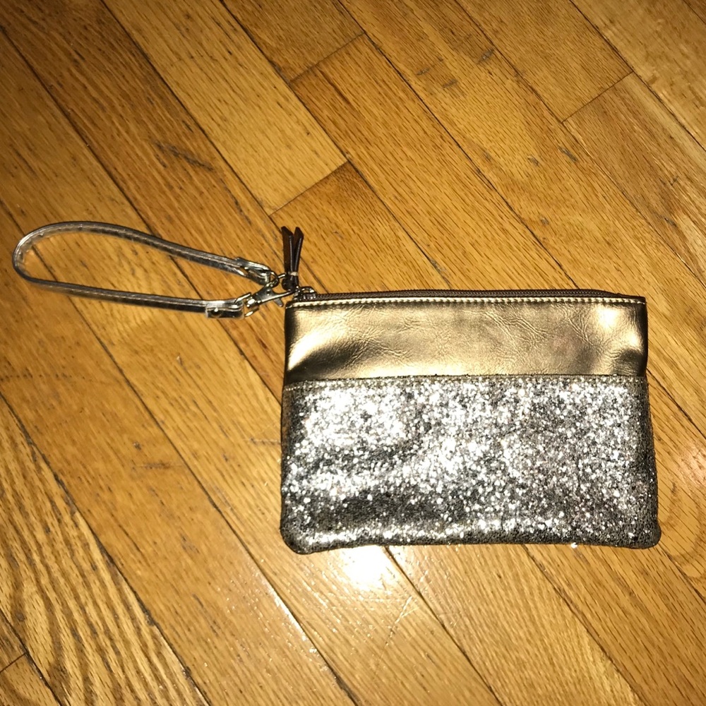 Loft sparkly wristlet
